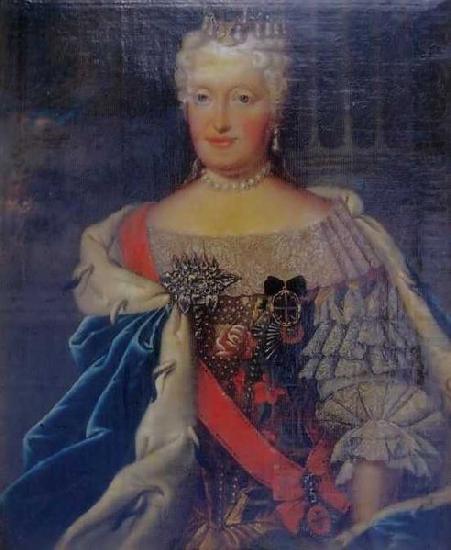 Portrait of Maria Josepha of Austria (1699-1757), Queen consort of Poland, Louis de Silvestre